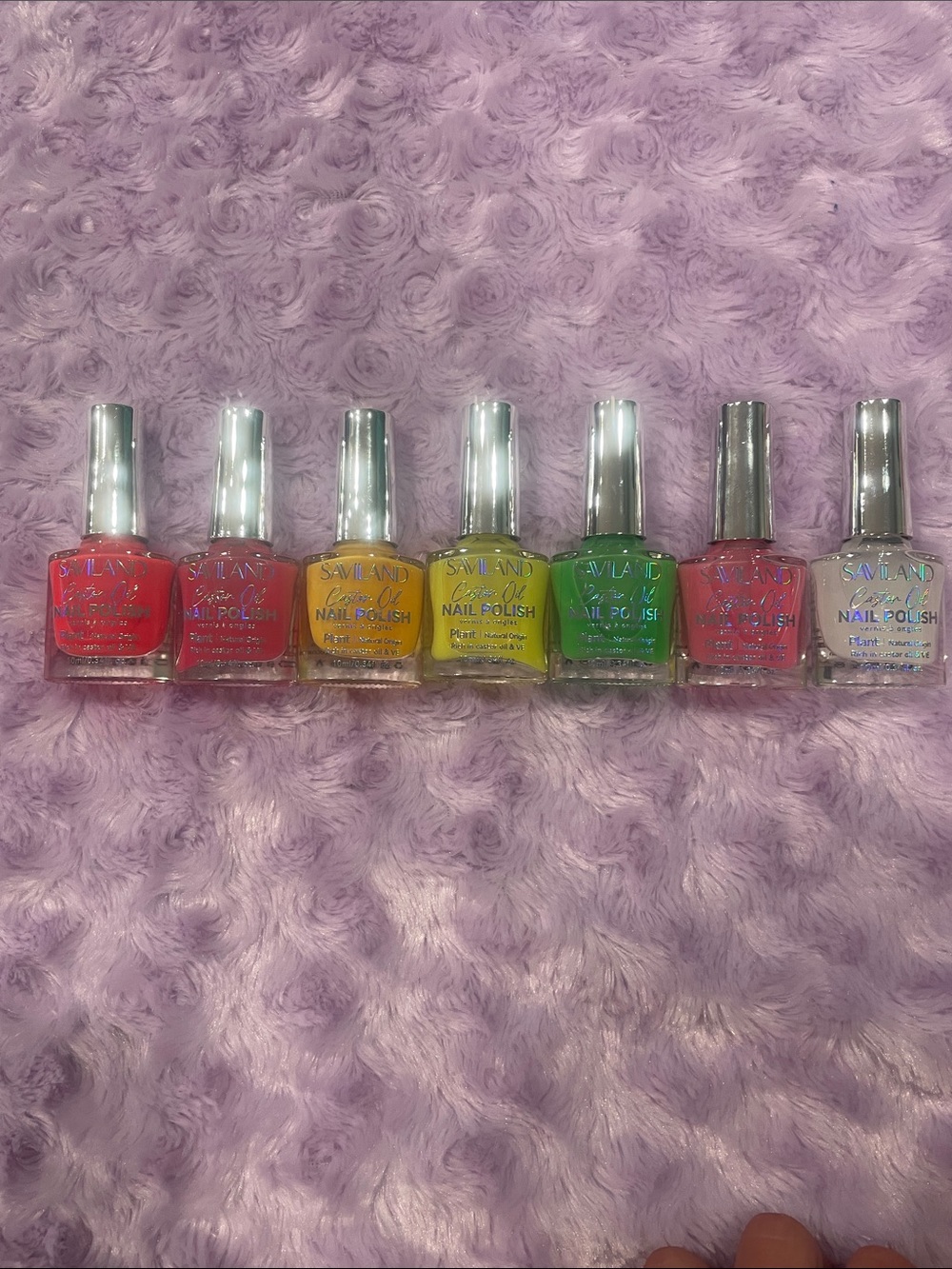 Saviland Colorful Nail Polish Set - Assorted Bright Shades
